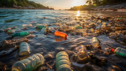  Cada año se liberan más de 52 millones de toneladas de plásticos al medioambiente  