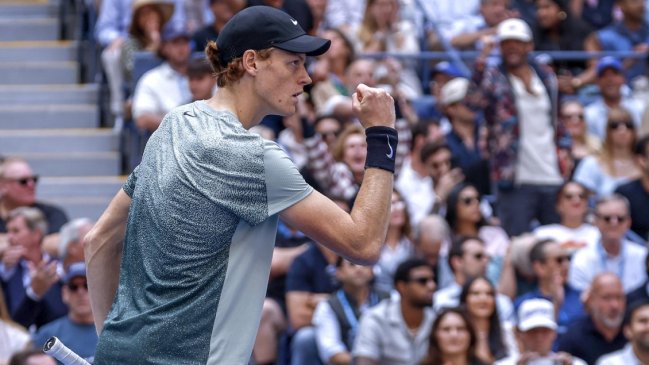   Jannik Sinner logró categórico triunfo sobre Fritz y se coronó en el US Open 