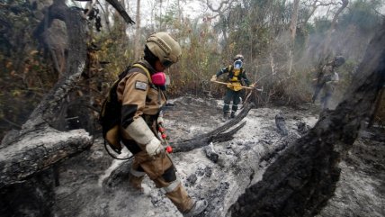  Bolivia recibió más de 800 kilos de ayuda humanitaria de Chile para combatir incendios  