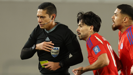   La Roja tendrá árbitros argentinos ante Brasil y venezolanos frente a Colombia 