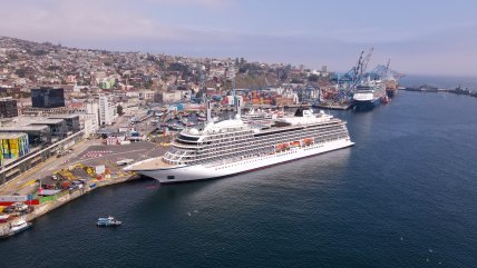   Al menos 30 barcos llegarían a Valparaíso en la temporada de cruceros 