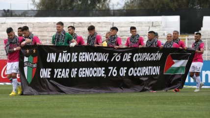   [VIDEO] Jugadores de Palestino denunciaron 