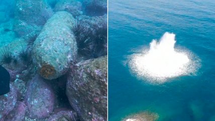   Hallada bajo el mar: Hong Kong detonó bomba de la Segunda Guerra Mundial 