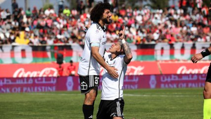   [VIDEO] Carlos Palacios vivió emotivo momento ante Palestino: Dedicó gol a su sobrino fallecido 