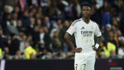   Vinicius terminó en el segundo lugar en el Balón de Oro 