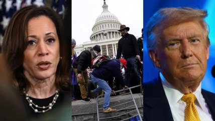   Harris señalará a Trump como un peligro en el lugar donde incitó el asalto al Capitolio 