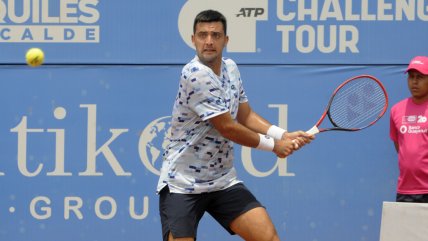   Tomás Barrios cayó ante Federico Gómez en la final del Challenger de Guayaquil 