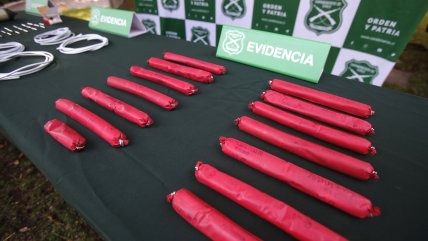   Dos detenidos en Illapel por tenencia de 19 kilos de explosivos 