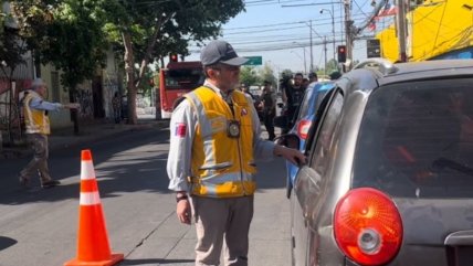   Amplio operativo de fiscalización vehicular y del comercio en el Barrio Franklin 