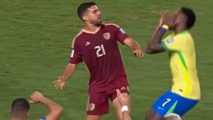   [VIDEO] Alexander González se perderá el partido con Chile por agredir a Vinicius en el rostro 