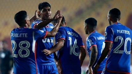   Darío Osorio se sumó a la felicidad de la U en Copa Chile 