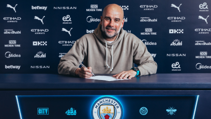   Guardiola renovó por dos temporadas más con Manchester City 