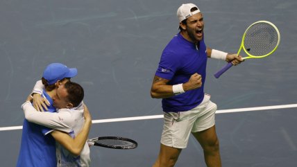  Italia eliminó a Argentina y se instaló en los cuartos de final de la Copa Davis  