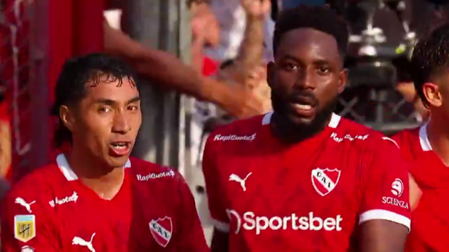 [VIDEO] Cabral dio una asistencia clave para el empate de Independiente ante Racing